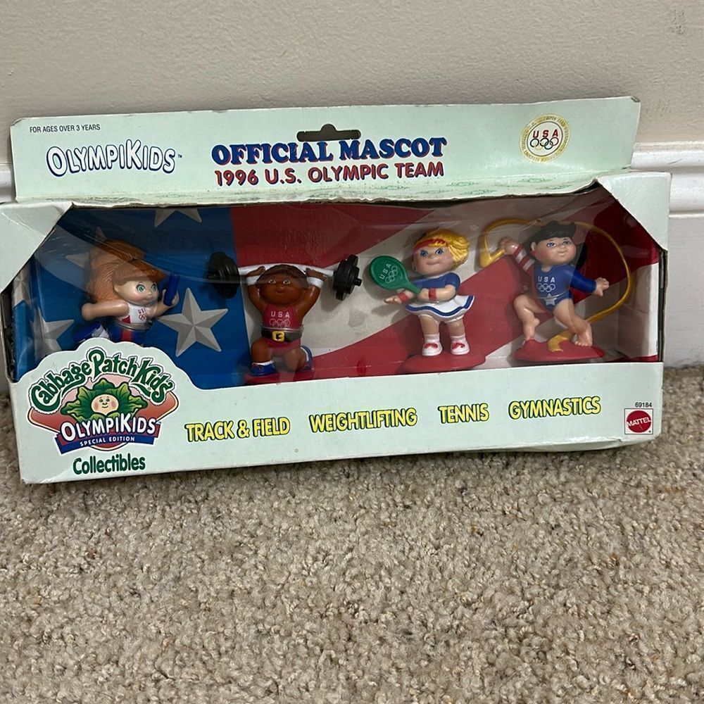 NIB Cabbage Patch Kids 1996 U.S. Olympic Team